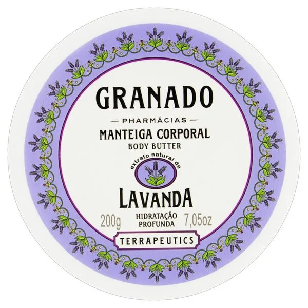 Manteiga Corporal Granado Terrapeutics Lavanda 200g