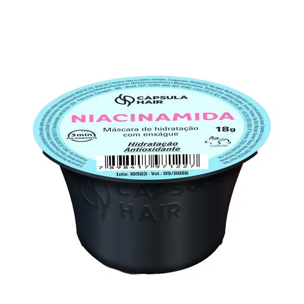Capsula Hair Hidratação Niacinamida 18g