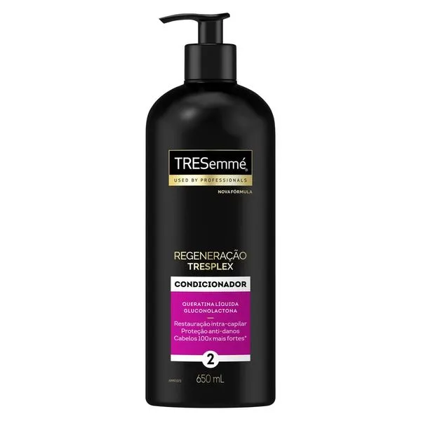 Condicionador TRESemmé TRESplex Regeneração Queratina e Gluconolactona 650ml