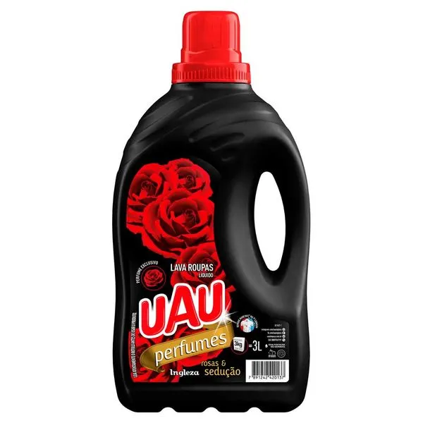 Sabão Líquido Rosas E Sedução Uau 3L
