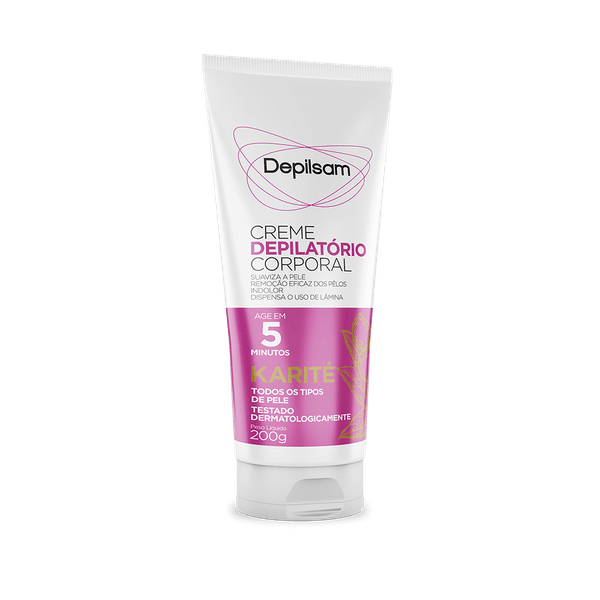 Creme Depilatório Corporal Depilsam Karité 200G