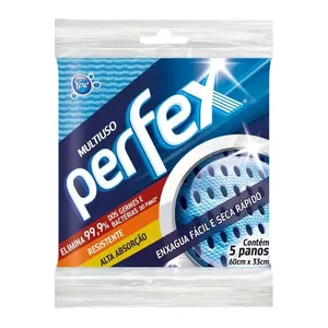 Pano Multiuso Perfex Com 5 Unidades