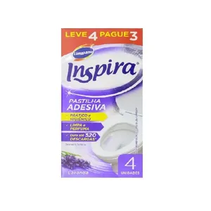 Kit Pastilha Sanitária Inspira Lavanda Leve 4 pague 3