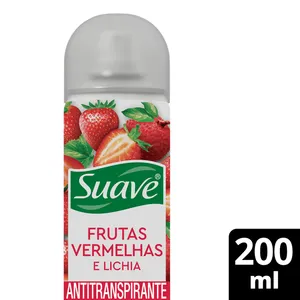 Desodorante Aerossol Suave Frutas Vermelhas e Lichia 200ml