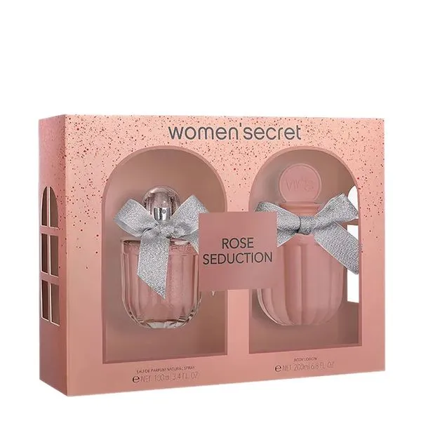 Women Secret - Rose Seduction Feminino - Eau de Parfum + Body Lotion - Kit Perfume - 100ml + 200ml