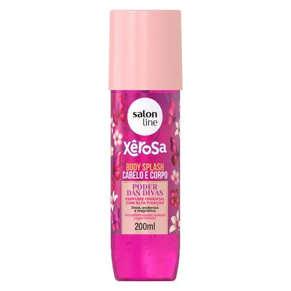 Body Splash Salon Line Xerôsa Cabelo e Corpo Poder das Divas 200ml
