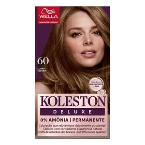 Tinta de Cabelo Wella Koleston Deluxe Creme 60 Louro Escuro
