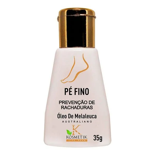 Pomada Kosmetik Pé Fino Óleo De Melaleuca 35g