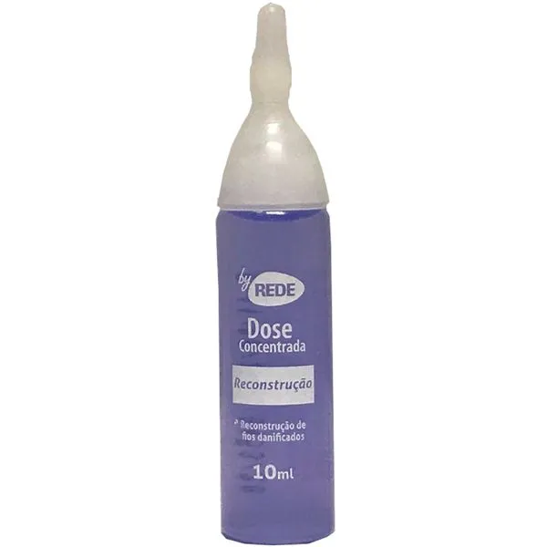 Ampola Capilar By Rede Dose Concentrada Reconstrução 10ml
