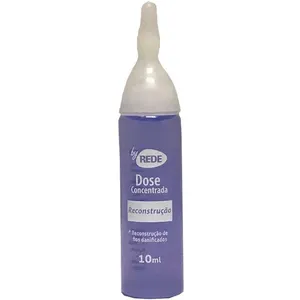 Ampola Capilar By Rede Dose Concentrada Reconstrução 10ml