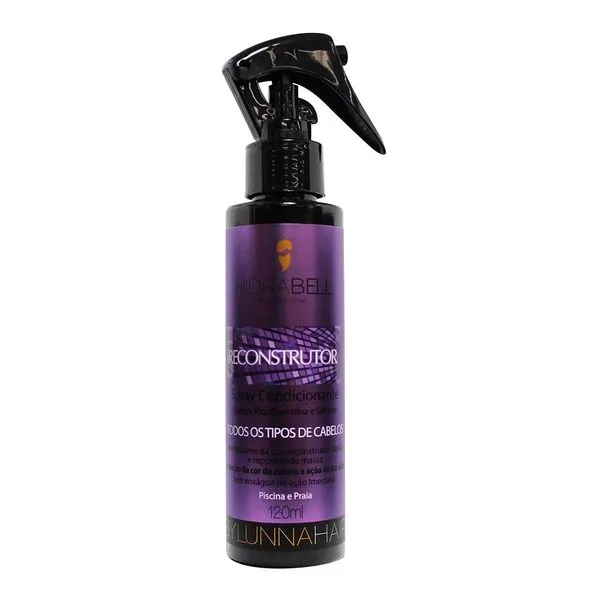 Finalizador Hidrabell Spray By Lunna Reconstrutor 120ml