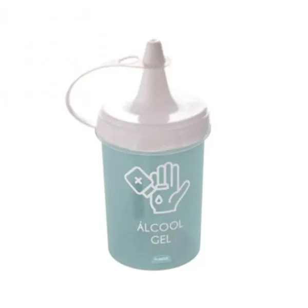 Bisnaga Plasútil Mini Pra Álcool Em Gel 140ml
