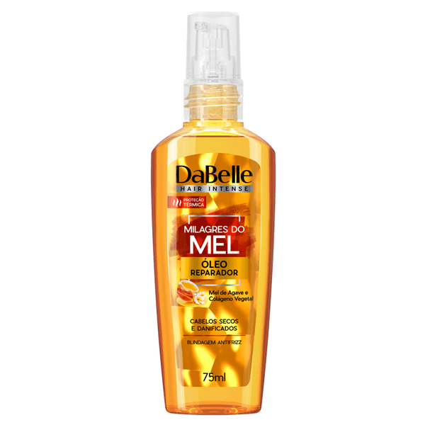 Óleo Reparador Capilar Dabelle Hair Intense Milagres do Mel 75ml