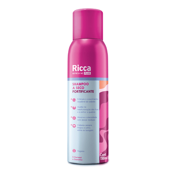 Shampoo A Seco Ricca Refresh Me Plus Fortificante 150ml