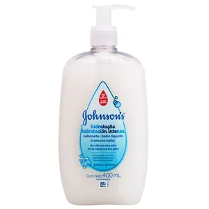 Sabonete Líquido JOHNSON’S<sup>®</sup> Baby Hidratação Intensa 400ml