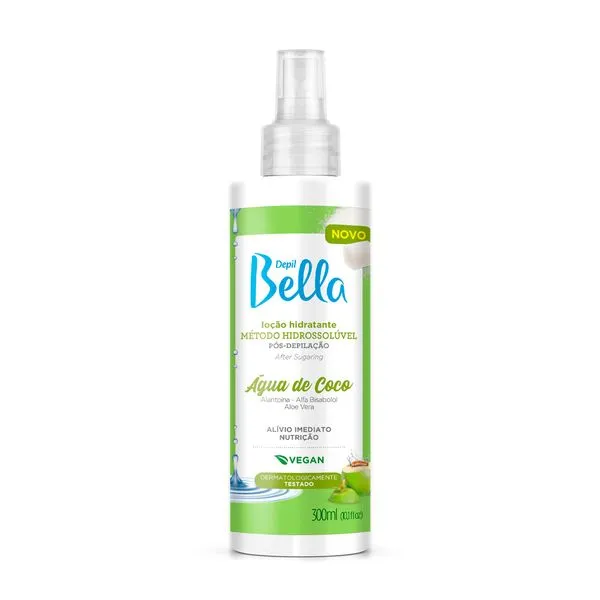 Loção Hidratante Depil Bella Método Hidrossolúvel 300ml