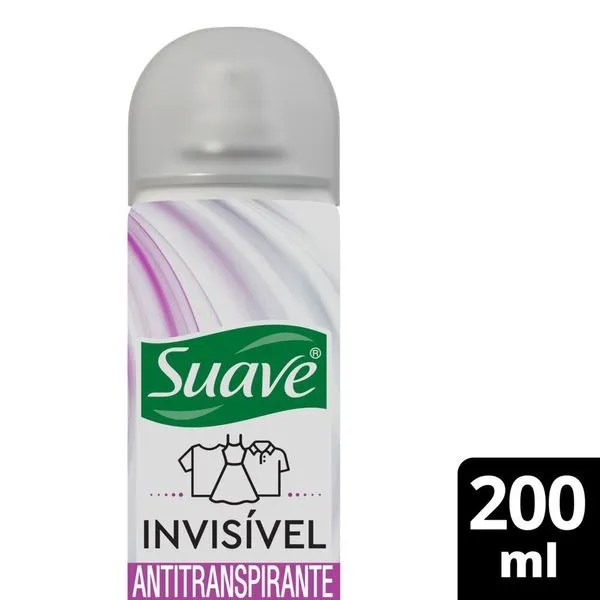 Desodorante Aerossol Suave Invisível 200ml