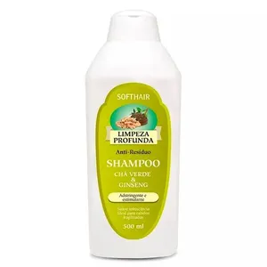 Shampoo Soft Hair Limpeza Profunda Chá Verde E Ginseng 500ml