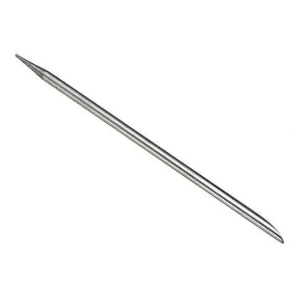 Palito Unha Ricca Enox Aço Inox Ponta Dupla - Belliz Palito Unha Ricca Aco Inox - Enox