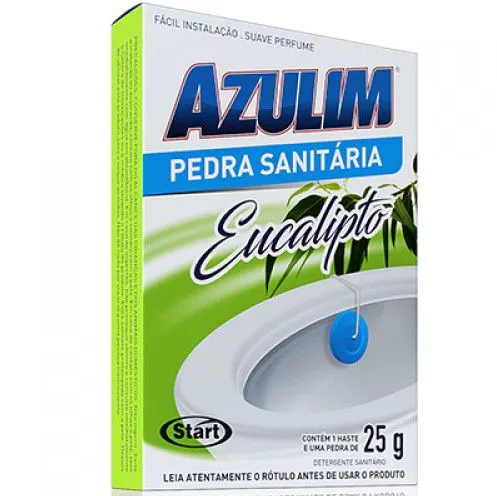 Pedra Sanitária Eucalipto Azulim 25g