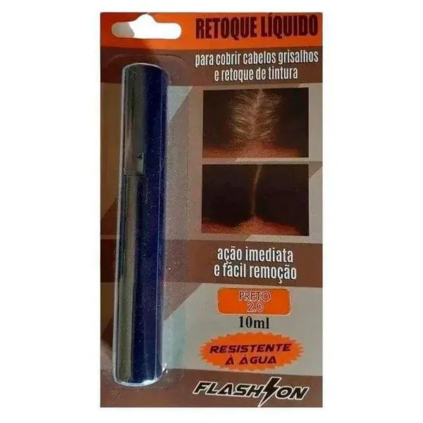 Retoque Capilar Líquido Flash On Castanho Claro 8ml