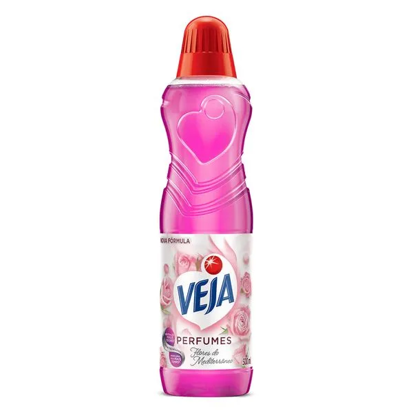 Limpador Limpeza Perfumada Flores do Mediterrâneo Veja 500ml