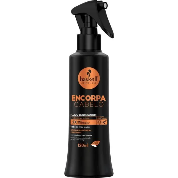 Spray Finalizador Encorpa Cabelo Fluído Engrossador 120ml