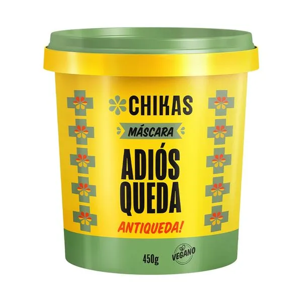 Máscara Capilar Chikas Adiós Queda 450g