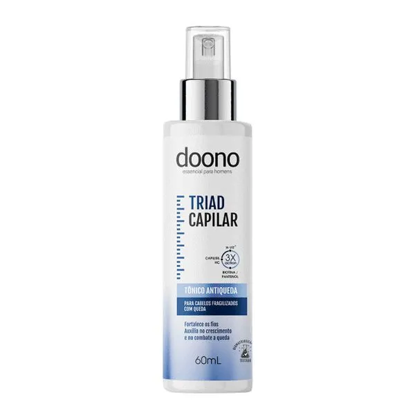Tônico Antiqueda Doono Triad Capilar 60ml