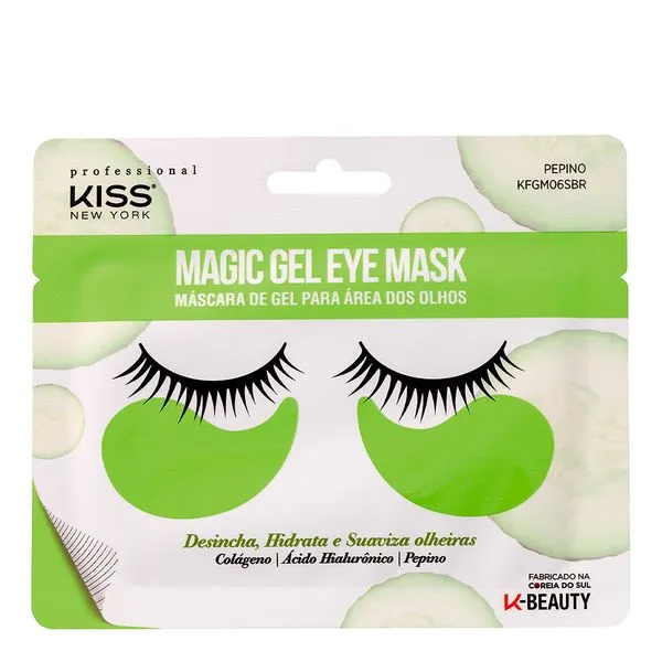 Máscara de Gel para os Olhos Kiss New York 7g