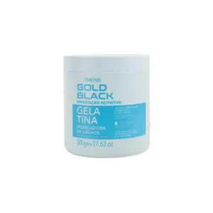 Gelatina Modeladora Cachos Amend Gold Black 500 g
