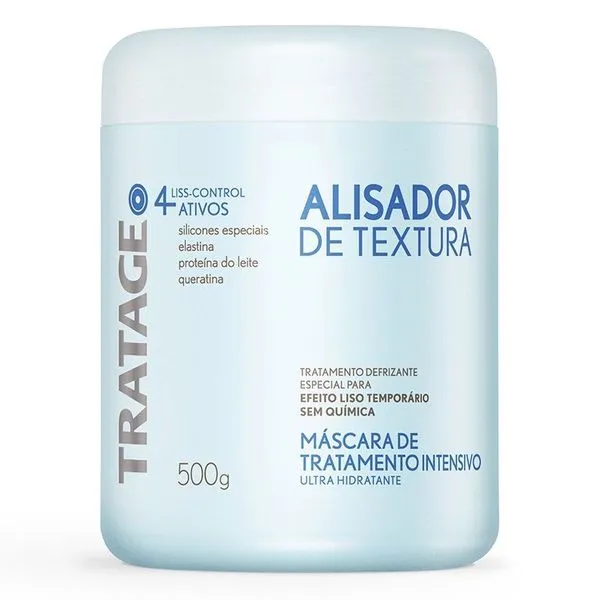 Máscara Capilar Tratamento Intensivo Tratage Alisador De Textura 500g