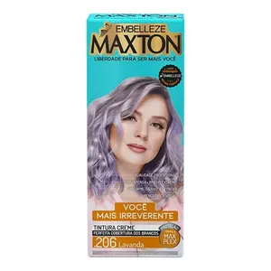 Coloração Permanente Maxton Embelleze Lavanda Mais Irreverente 206 1 Unidade