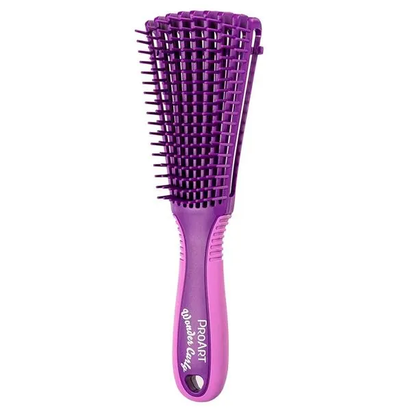 Escova De Cabelo Proart Wonder Curly Polvo Roxa