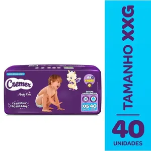 Fralda Cremer Magic Care Xxg 40 Unidades