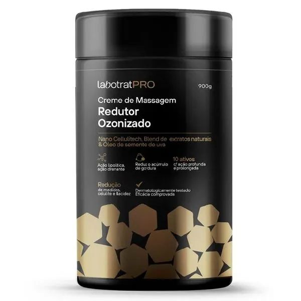 Creme De Massagem Labotratpro Redutor Ozonizado 900G