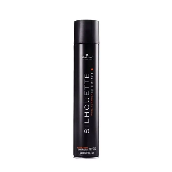 Fixador Capilar Silhouette Schwarzkopf Professional Super Hold Spray 500ml