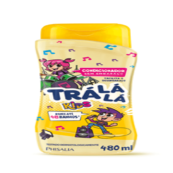 Condicionador Infantil Trá Lá Lá Kids Sem Embaraço 480ml