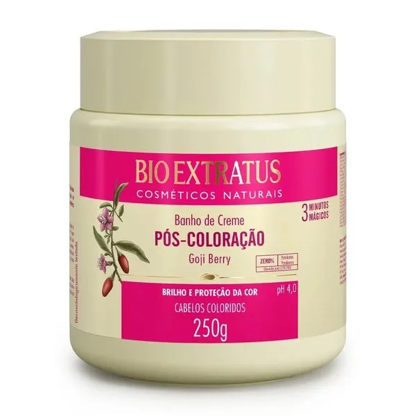 Banho Creme Bio Extratus Pós Coloração 250g