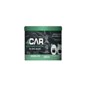 Aromatizante Automotivo Ocean Life Gel Brisk 4Car 60g