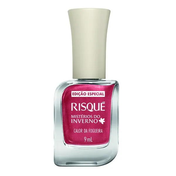 Esmalte Risqué Metálico Mistérios do Inverno Calor Da Fogueira 9ml