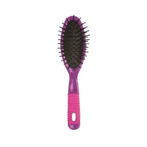 Escova Ricca Pequeno Pink/Purple Oval Ricca