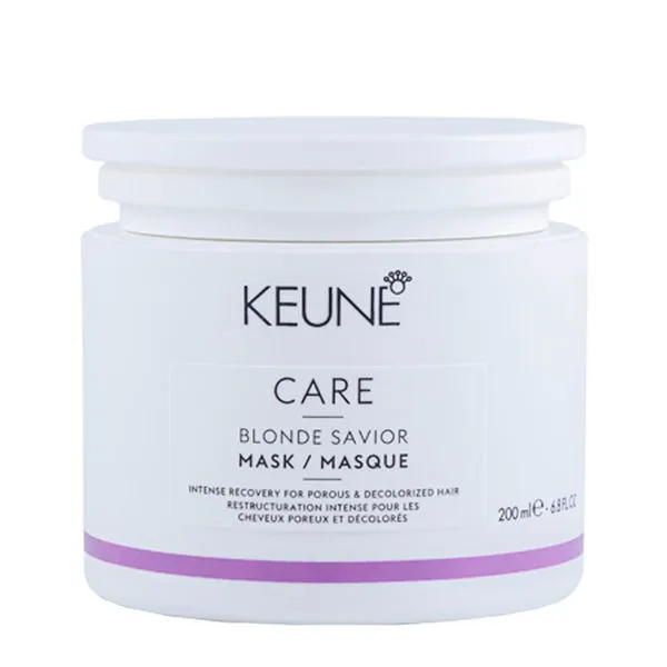 Máscara de Reparação Keune Care Blonde Savior 200ml 200 ml