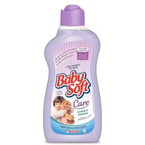 Amaciante De Roupa Baby Soft Care Infantil Lavanda E Amêndoas 1L
