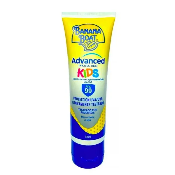 Protetor Solar Banana Boat Kids Advanced Protection FPS99 118ml