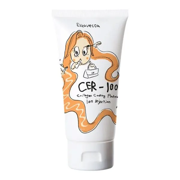 Creme Para Cabelo Elizavecca CER-100 Collagen Coating Protein Ion Injection 50ml