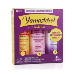 Kit Yamasterol Multifuncional Cronograma Capilar Proteção Total