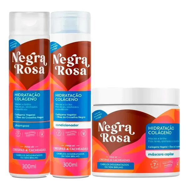 Kit De Tratamento Negra Rosa Hidratação