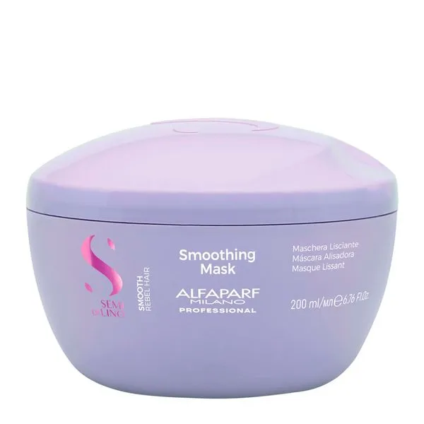 Máscara Alfaparf Milano Professional Semi di Lino Smooth 200ml 200ml