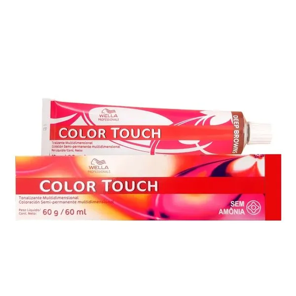 Tonalizante Color Touch Castanho Claro Marrom Acaju 5/75